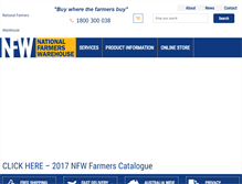 Tablet Screenshot of nfw.com.au